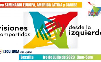 seminario visioni condivise sinistra europea foro sao paulo