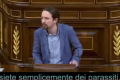 Pablo Iglesias: “Voi non siete neanche fascisti, siete semplicemente dei parassiti”