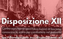 Disposizione XII. Contro ogni forma (vecchia e nuova) di fascismo: conoscere la storia per combattere nel presente