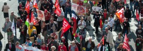 Grande manifestazione del Front de Gauche a Parigi