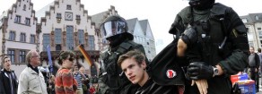 Blockupy Frankfurt ferma il “cuore” della finanza europea
