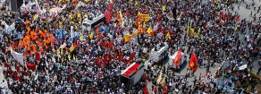 Pugno di ferro contro piazza Taksim