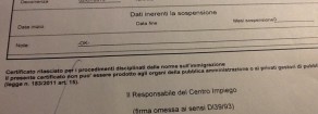 Caro Napolitano, da oggi ho un marchio sulla pelle: disoccupato!