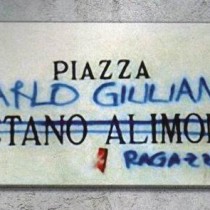 Genova 2001-2013. Un blocco di granito per ricordare Carlo