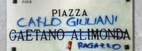 Genova 2001-2013. Un blocco di granito per ricordare Carlo
