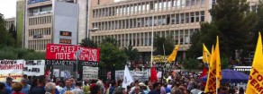 Atene, la polizia sgombera la tv occupata