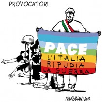 Accorinti: la Costituzione rivendicata. E quella oltraggiata dal neo-militarismo