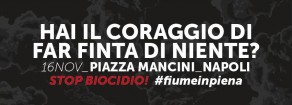 Stop biocidio: tutte/i a Napoli il 16 novembre