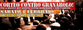 1 febbraio: Contro la voce del “padrone”, con i lavoratori migranti della Granarolo!