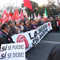 Il Partito della Sinistra Europea si congratula per il successo della Marcia della Dignità di Madrid