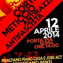 Rifondazione domani, 12 aprile, in piazza contro il piano casa, il jobs act e l’austerity, contro il governo e per i diritti delle persone