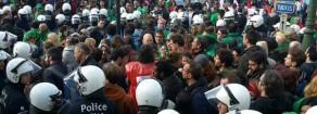 Amato e Ferrero (Prc): «Subito liberi Casarini e altri manifestanti. Basta con la troika, basta con la repressione!»