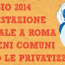 Rifondazione Comunista domani in piazza per i diritti e i beni comuni, contro le privatizzazioni