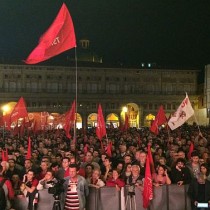 Tsipras chiude il tour italiano a Bologna: L’Altra Europa avrà seggi al Parlamento europeo