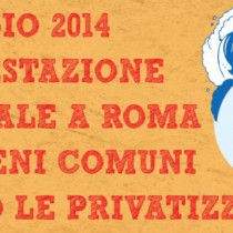 In difesa dei beni comuni e contro le privatizzazioni: Prc in piazza il 17 maggio