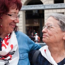 Haidi Giuliani sostiene Nicoletta Dosio candidata dell’Altra Europa con Tsipras