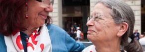 Haidi Giuliani sostiene Nicoletta Dosio candidata dell’Altra Europa con Tsipras