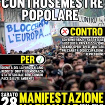 28 giugno, tutte/i in piazza per il controsemestre popolare #romperelagabbia