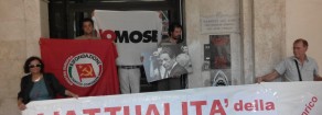 A Venezia flash mob per celebrare la questione morale di Enrico Berlinguer: No Mose!