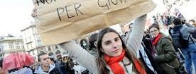 Sempre più disoccupati tra i giovani