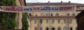 Cavallerizza Reale, Locatelli: Incendio e privatizzazione non possono distruggere un bene pubblico. Manifestazione stasera a Torino.