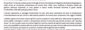 Ambiente, Rinaldi: Ma quale decreto sblocca Italia…Chiamiamolo saccheggia Italia! VOLANTINO