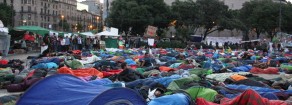 È nato in piazza il nuovo partito delle «acampadas»