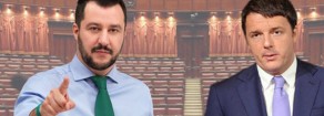 Renzi e Salvini, due facce dello stesso regime