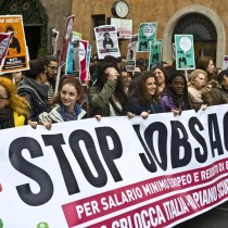 A Salvini piace il jobs act, contro i lavoratori, come il Pd