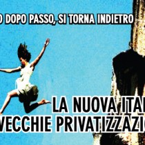 Il governo Renzi vuole la privatizzazione dell’acqua: fermiamolo! Firma la petizione
