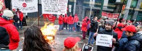 Belgio: “Vista la testardaggine del governo, i lavoratori non si piegano!”