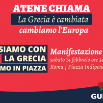 Manifestazione nazionale sabato 14 febbraio a Roma