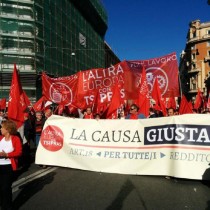 Jobs Act: Renzi fa i compiti assegnatigli dalla Troika. Prepariamo referendum