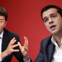 Renzi,Tsipras e la sinistra antiliberista italiana