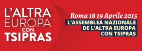 Assemblea nazionale dell’Altra Europa con Tsipras