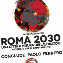 ROMA 2030, una città a misura dei lavoratori: proposte per il cambiamento