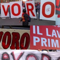 Solidarietà ai lavoratori Firema in presidio sotto il Ministero dello Sviluppo Economico