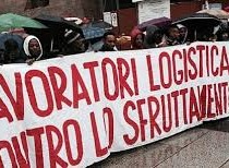 Solidarietà ai lavoratori della logistica in sciopero