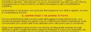 Volantino PRC per la manifestazione FIOM del 21 novembre
