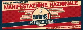 Domani tutte/i in piazza con la Fiom