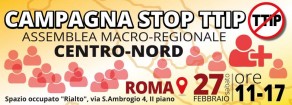 Campagna stop TTIP: appuntamento il 27 febbraio!