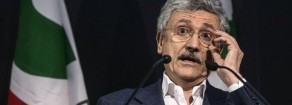 La partita in corso a sinistra
