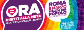 Il 5 marzo manifestazione a Roma per i diritti