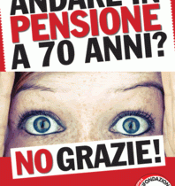 In pensione a 70 anni? Disoccupati a 40 anni!