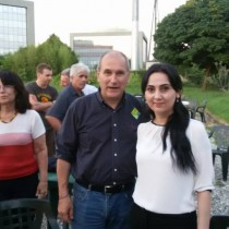 Figen Yüksekdağ, Copresidente dell’HDP, Partito democratico dei popoli della Turchia, in Italia su invito di Rifondazione