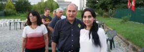 Figen Yüksekdağ, Copresidente dell’HDP, Partito democratico dei popoli della Turchia, in Italia su invito di Rifondazione