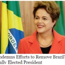 Bernie Sanders sostiene Dilma: impeachment assomiglia a un colpo di Stato