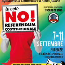 Programma Festa nazionale 2016: Firenze – 7/11 settembre 2016