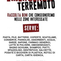 TERREMOTO CENTRO ITALIA. LA CAMPAGNA DI SOLIDARIETA’  DI RIFONDAZIONE COMUNISTA