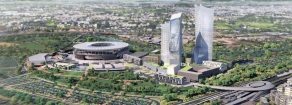 Insieme allo stadio si approvano 10 Hilton